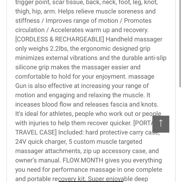 MedicPad Medic Massage Gun “X7” NWT - Picture 6 of 6